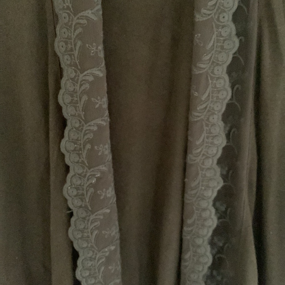 Olive Green Light, Open Jacket - image 3